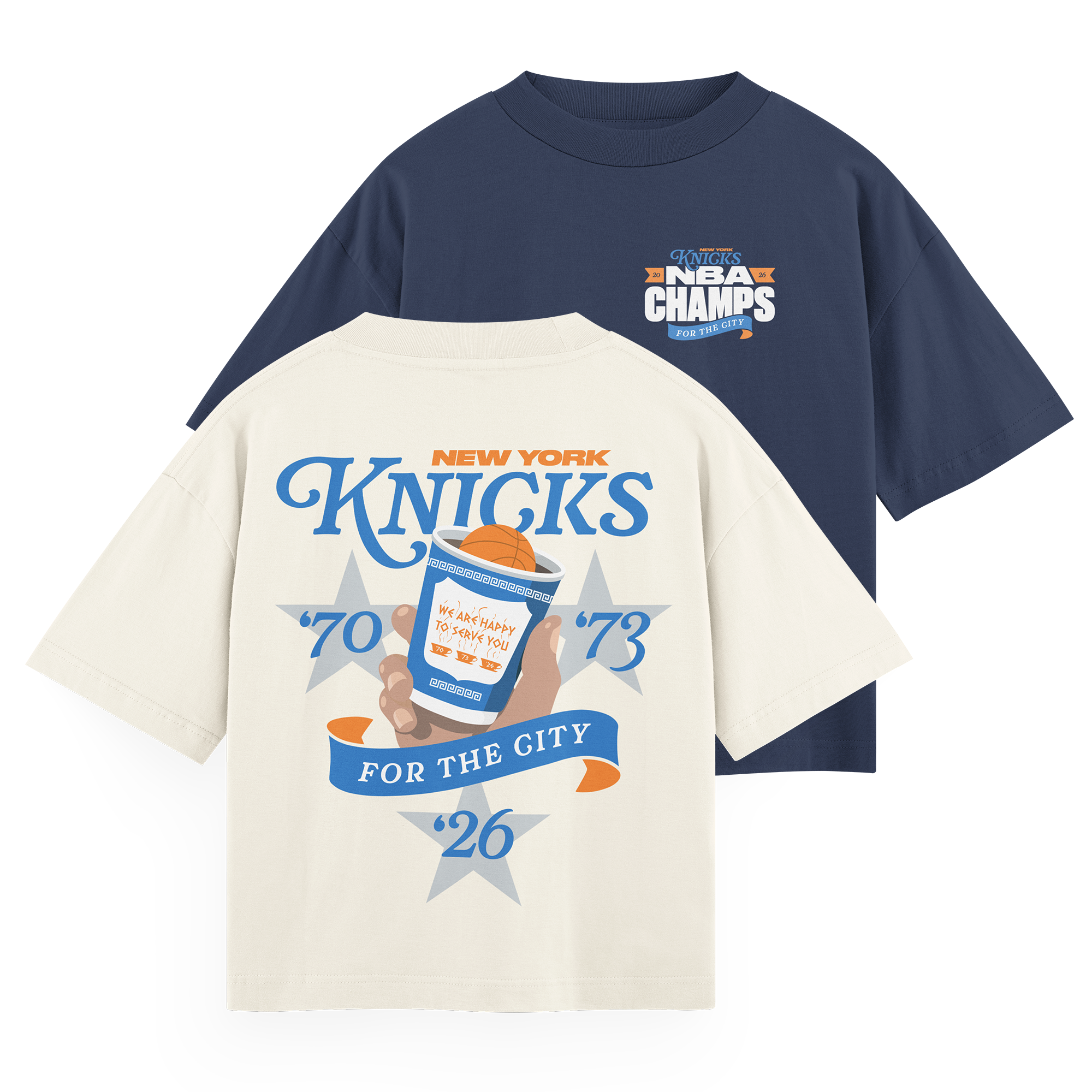 KNICKS "ANTHORA COFFEE" CHAMP TEE