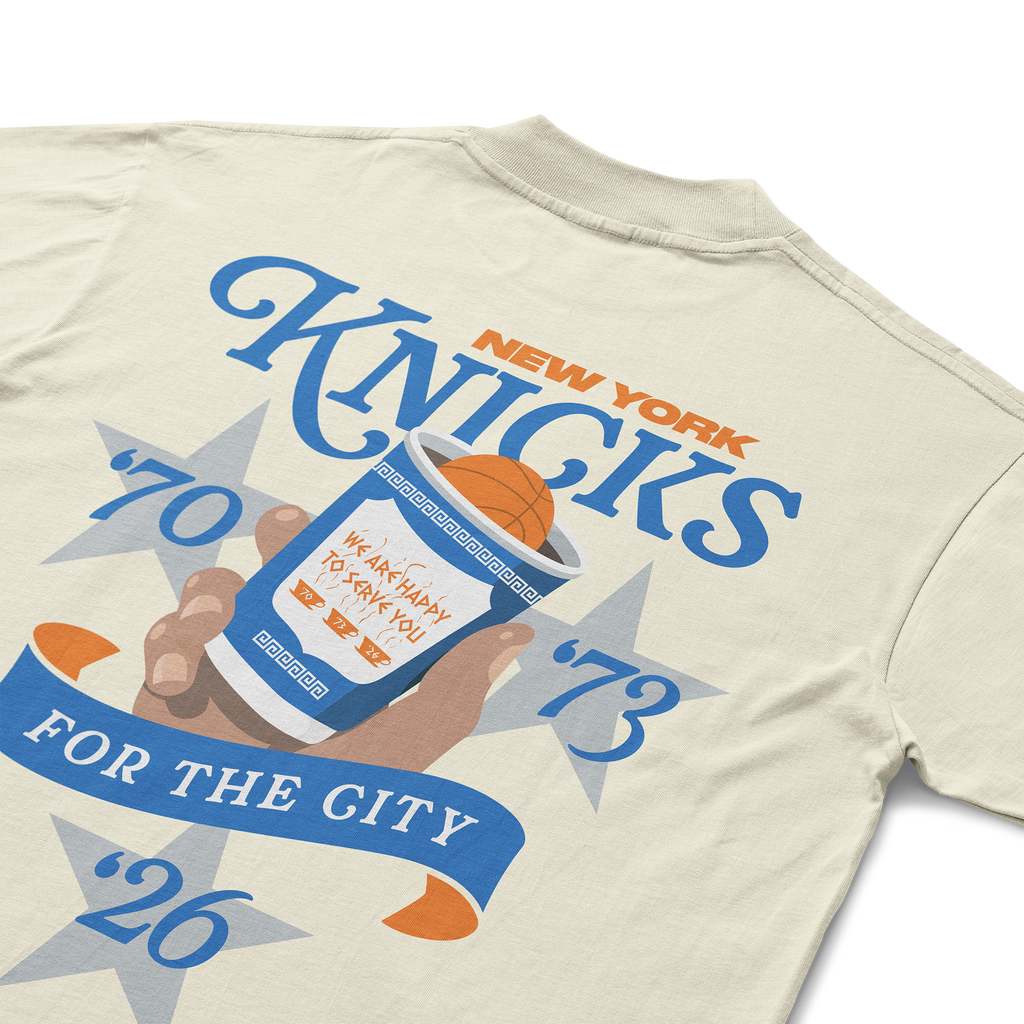 KNICKS "ANTHORA COFFEE" CHAMP TEE