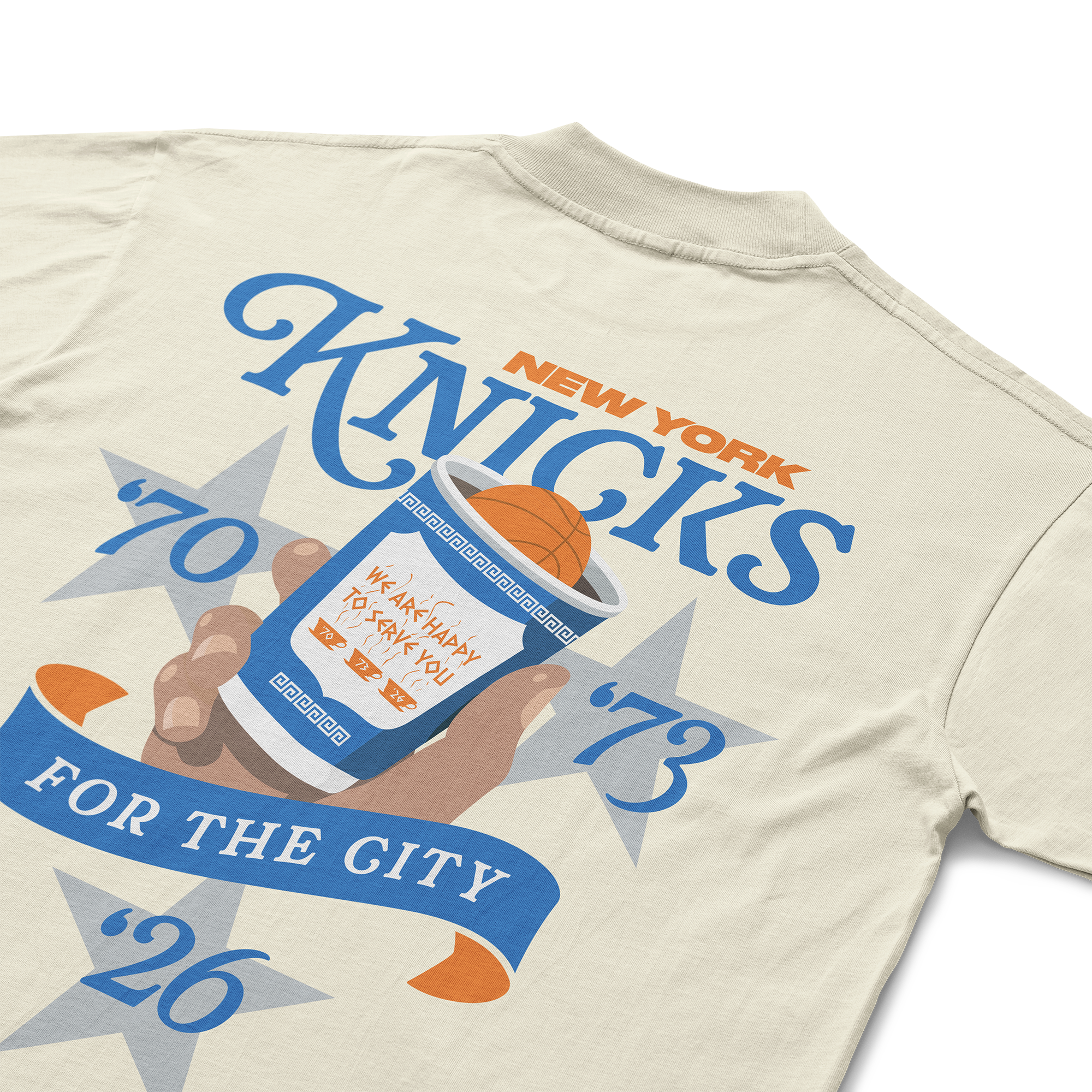 KNICKS "ANTHORA COFFEE" CHAMP TEE