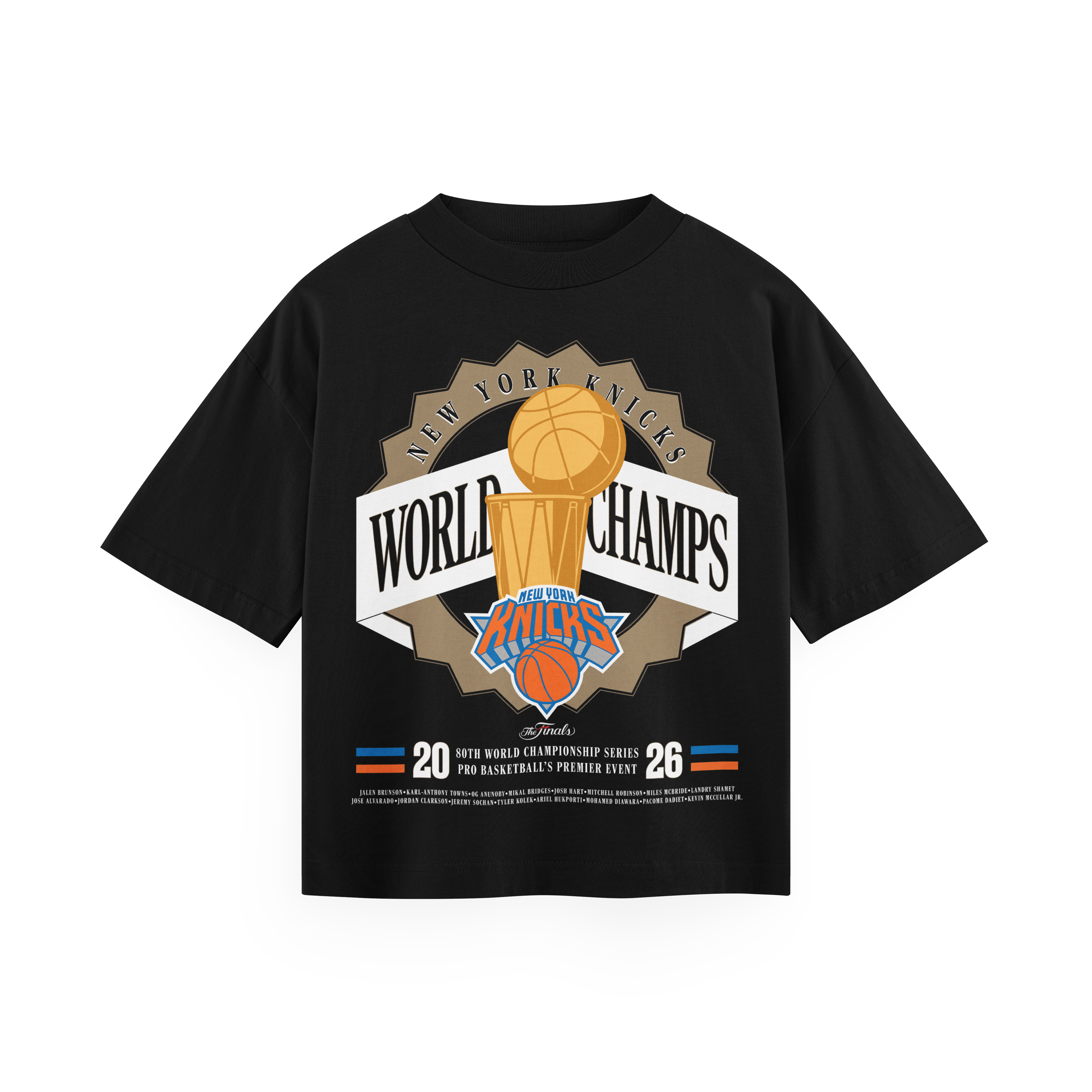 KNICKS "TROPHY CHAMPS" TEE