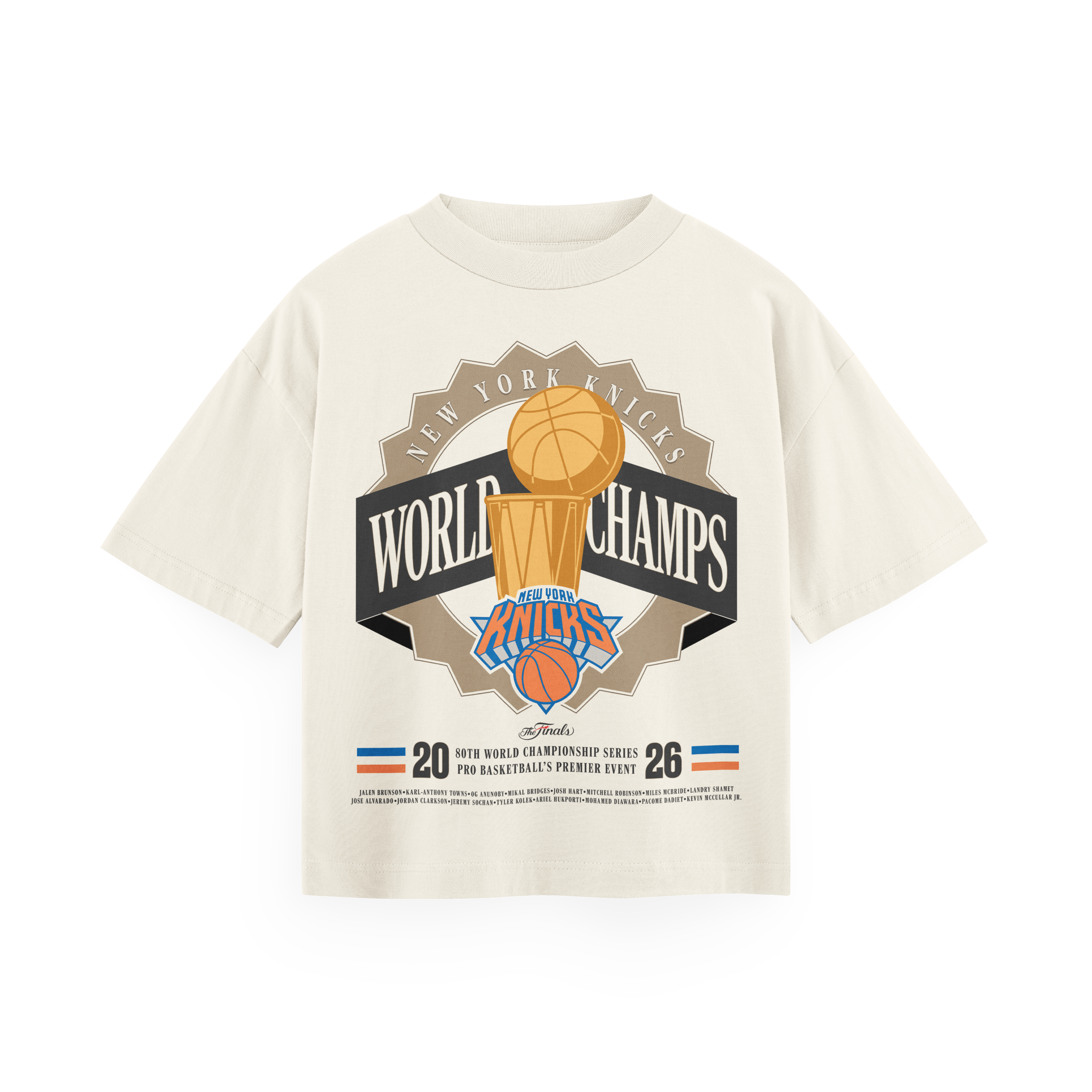 KNICKS "TROPHY CHAMPS" TEE