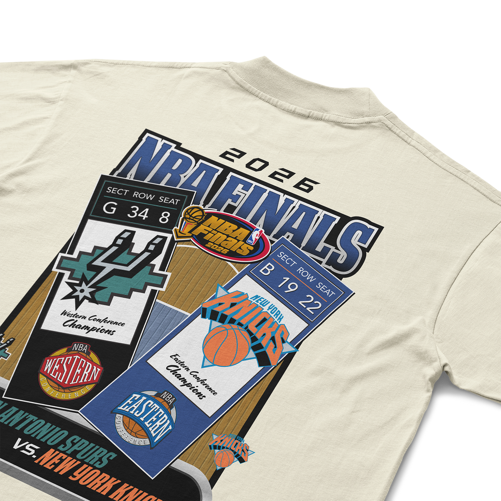 KNICKS "1999 THROWBACK" FINALS TEE