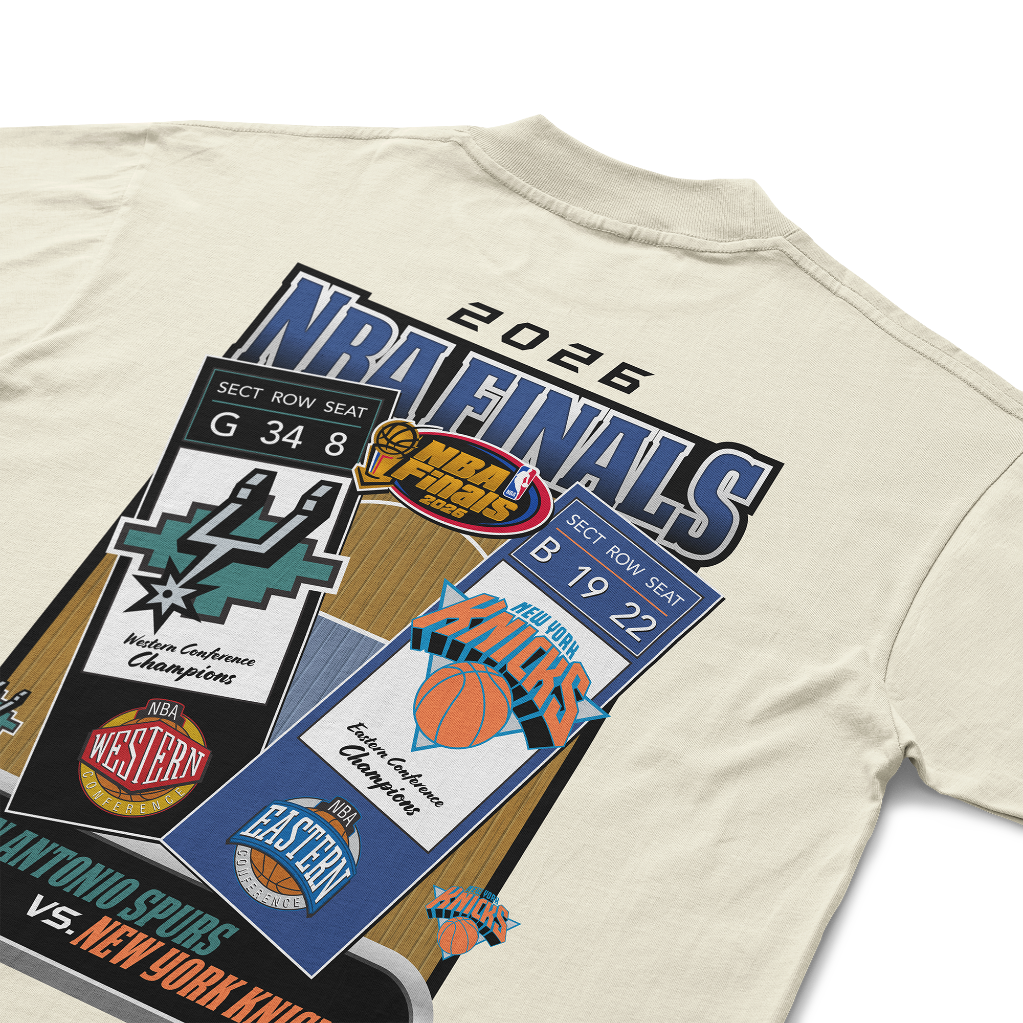 KNICKS "1999 THROWBACK" FINALS TEE