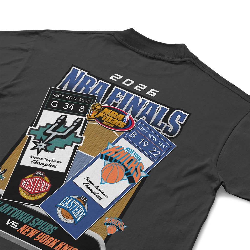 KNICKS "1999 THROWBACK" FINALS TEE