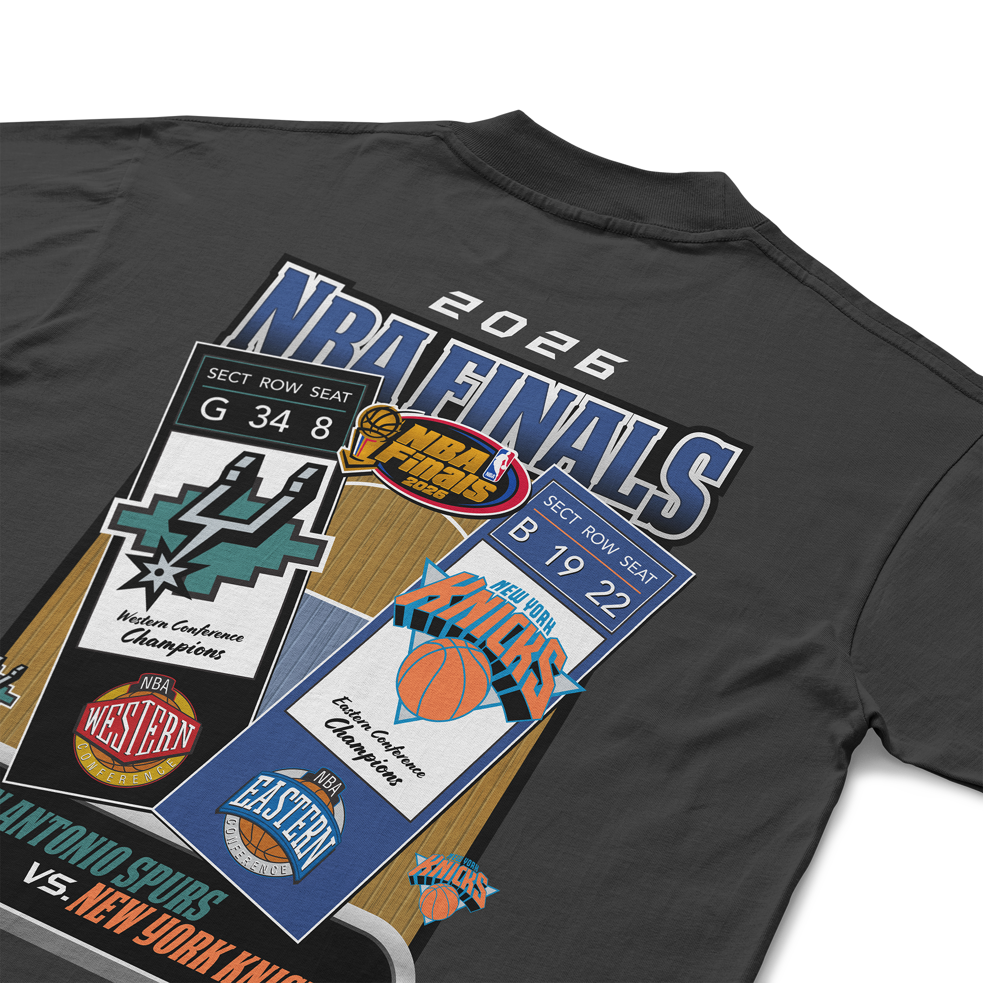KNICKS "1999 THROWBACK" FINALS TEE