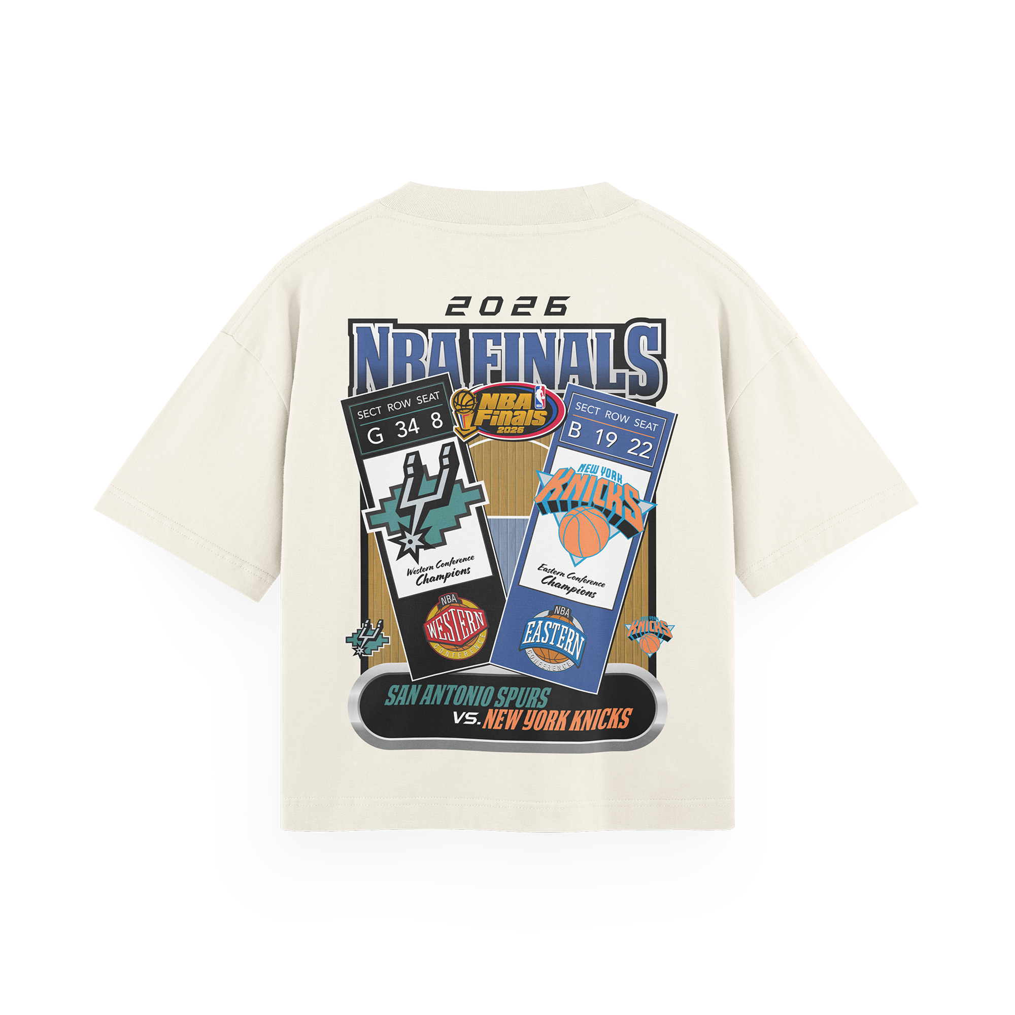 KNICKS "1999 THROWBACK" FINALS TEE