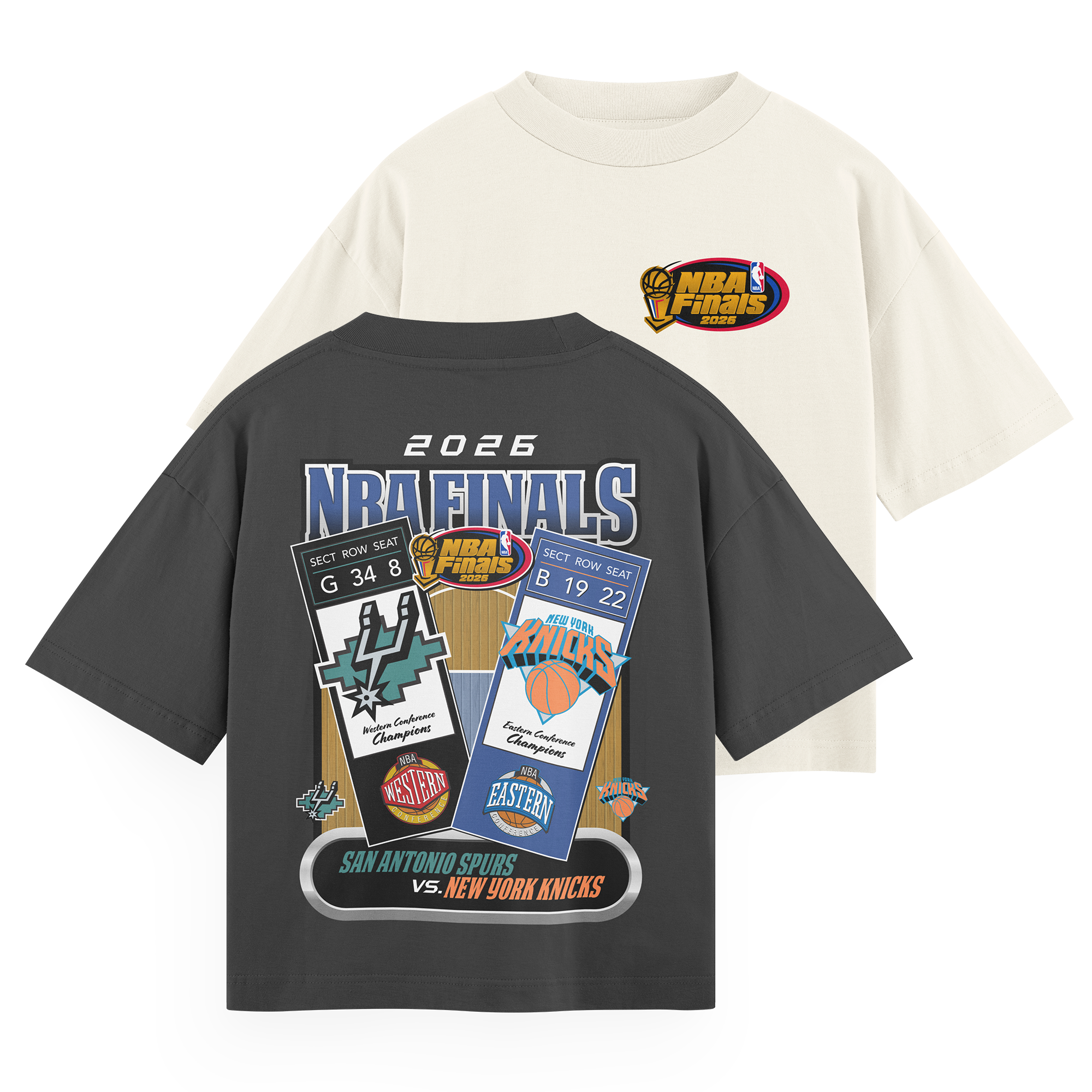KNICKS "1999 THROWBACK" FINALS TEE